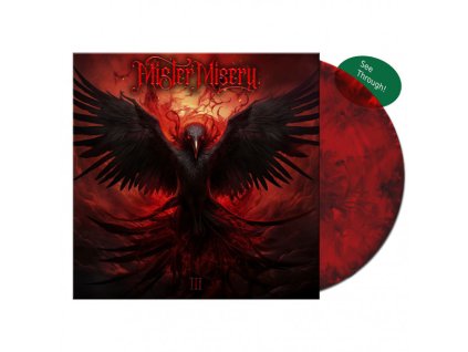 MISTER MISERY - MISTER MISERY (RED/BLACK SPLATTER VINYL) - LP