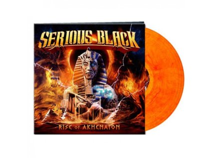 SERIOUS BLACK - RISE OF AKHENATON (ORANGE VINYL) - LP