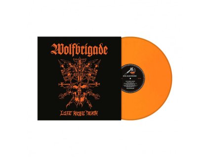 WOLFBRIGADE - LIFE KNIFE DEATH (ORANGE) - LP