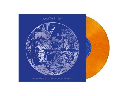 AVATARIUM - BETWEEN YOU, GOD, THE DEVIL (ORANGE/WHITE MARBLED) - LP