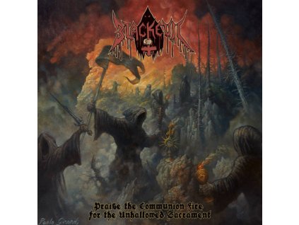 BLACKEVIL - PRAISE THE COMMUNION FIRE FOR THE UNHALLOWED SACRAMENT - LP