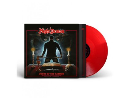 NIGHT DEMON - CURSE OF THE DAMNED (DELUXE & EXPANDED) (RED VINYL) - LP