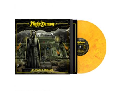 NIGHT DEMON - DARKNESS REMAINS (DELUXE & EXPANDED) (YELLOW) - LP