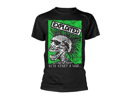 EXPLOITED - LET&apos;S START A WAR (SKULL)