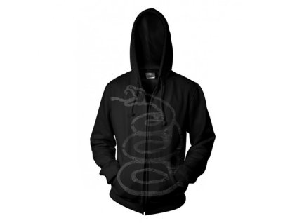 METALLICA - BLACK ALBUM BURNISHED (Hooded Sweatshirt with Zip)