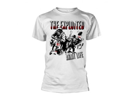 THE EXPLOITED - ARMY LIFE (WHITE)