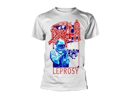 DEATH - LEPROSY POSTERIZED (WHITE) - TRIKO