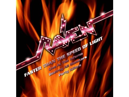 RAVEN - FASTER THAN THE SPEED OF LIGHT - 3CD