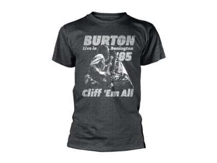 METALLICA - CLIFF BURTON FLAG RETRO - TRIKO
