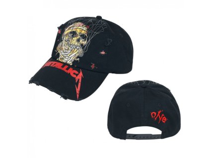 METALLICA - METALLICA SKULL ONE DISTRESSED (TRUCKER CAP) - KŠILTOVKA