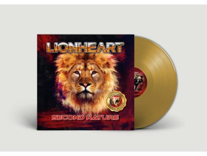 LIONHEART - SECOND NATURE (GOLD VINYL) - LP