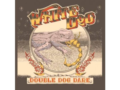 WHITE DOG - DOUBLE DOG DARE (GOLD VINYL) - LP