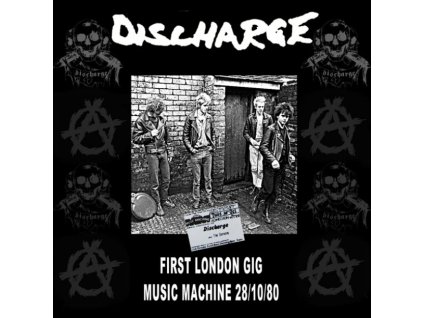 DISCHARGE - LIVE AT THE MUSIC MACHINE 1980 ((TRANSPARENT PURPLE) - LP