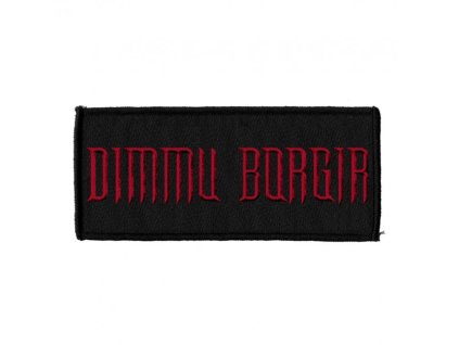DIMMU BORGIR - LOGO (RED) - NÁŠIVKA