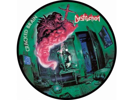 DESTRUCTION - CRACKED BRAIN (PICTURE VINYL) - LP