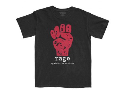 RAGE AGAINST THE MACHINE - RED FIST (BACK PRINT) - TRIKO