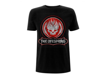 THE OFFSPRING - DISTRESSED SKULL - TRIKO