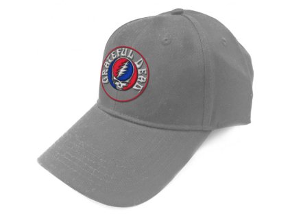 GRATEFUL DEAD - STEAL YOUR FACE LOGO (GREY) - KŠILTOVKA