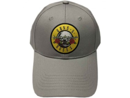 GUNS N&apos; ROSES - CIRCLE LOGO (GREY) (BACK LOGO) - KŠILTOVKA