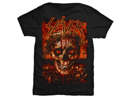 SLAYER - CROWNED SKULL - TRIKO