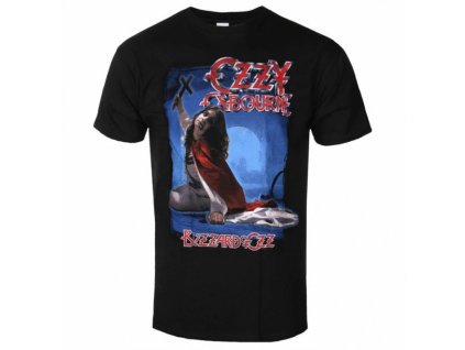 OZZY OSBOURNE - BLIZZARD OF OZZ TRACK LIST (BACK PRINT) - TRIKO