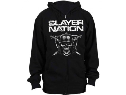 SLAYER - SLAYER NATION (ZIP) - MIKINA