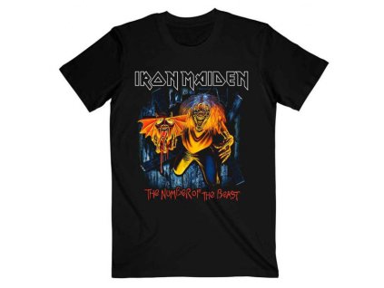 IRON MAIDEN - THE NUMBER OF THE BEAST (EDDIE PANEL BURST) - TRIKO