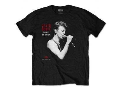 DAVID BOWIE - DALLAS &apos;95 (BACK PRINT) - TRIKO