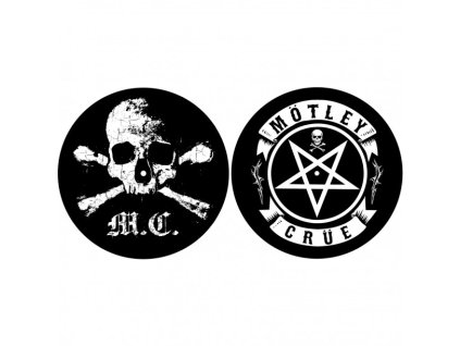 MOTLEY CRUE - SKULL/PENTAGRAM - SLIPMAT