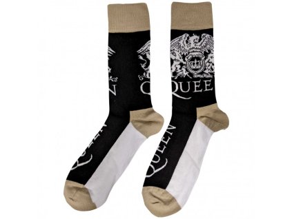 QUEEN - CREST & LOGO - PONOŽKY