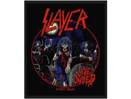 SLAYER - LIVE UNDEAD - NÁŠIVKA
