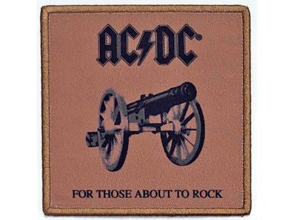 AC/DC - FOR THOSE ABOUT TO ROCK WE SALUTE YOU - NÁŠIVKA