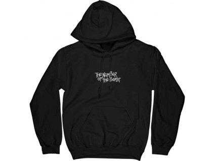 IRON MAIDEN - THE NUMBER OF THE BEAST ONE COLOUR (BACK PRINT) - MIKINA