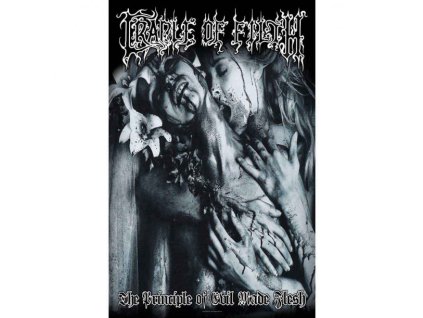 CRADLE OF FILTH - THE PRINCIPLE OF EVIL MADE FLESH - TEXTILNÍ PLAKÁT