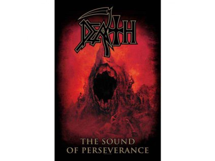 DEATH - THE SOUND OF PERSEVERANCE - TEXTILNÍ PLAKÁT