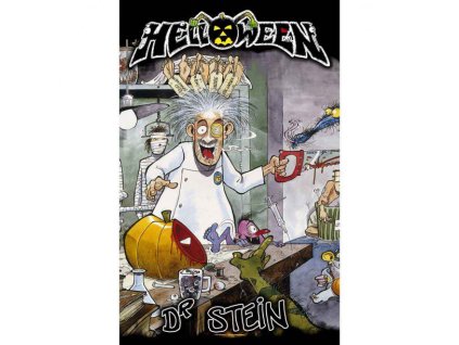 HELLOWEEN - DR. STEIN - TEXTILNÍ PLAKÁT