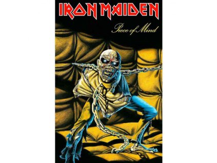 IRON MAIDEN - PIECE OF MIND - TEXTILNÍ PLAKÁT