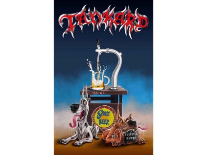 TANKARD - PAVLOV'S DAWGS - TEXTILNÍ PLAKÁT