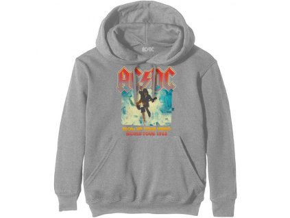 AC/DC - BLOW UP YOUR VIDEO (GREY) - MIKINA