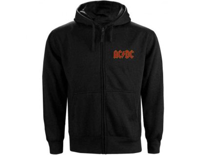 AC/DC - LOGO (BACK PRINT) (ZIP) - MIKINA