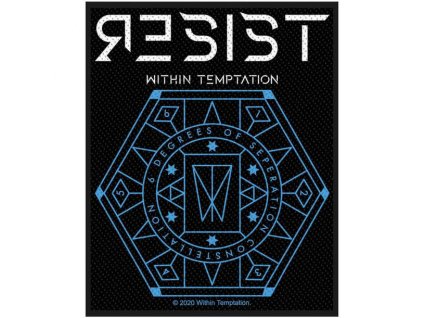 WITHIN TEMPTATION - RESIST HEXAGON - NÁŠIVKA