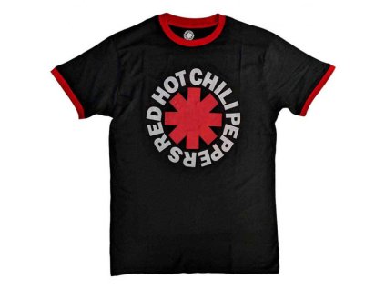 RED HOT CHILI PEPPERS - CLASSIC ASTERISK LOGO (RINGER) - TRIKO