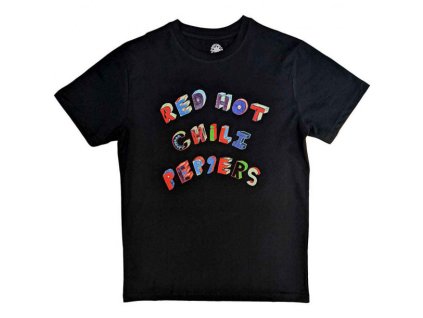 RED HOT CHILI PEPPERS - COLOURFUL LETTERS - TRIKO