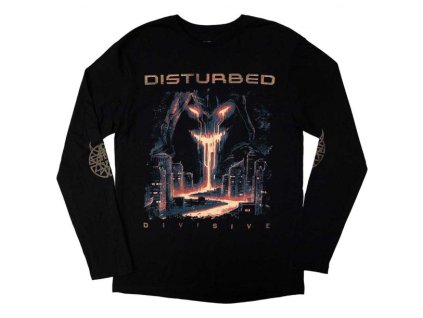 DISTURBED - EUROPEAN TOUR '23 DIVISIVE (LS) - TRIKO