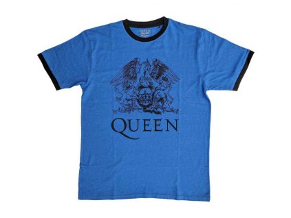 QUEEN - CREST (BLUE) (RAGLAN) - TRIKO