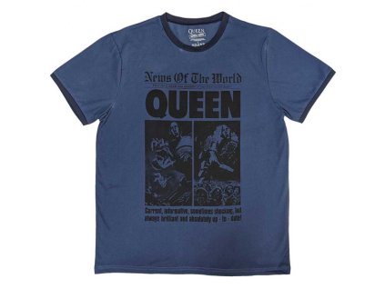 QUEEN - NEWS OF THE WORLD 40TH FRONT PAGE (RINGER) - TRIKO