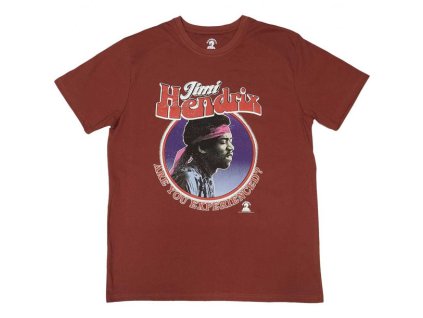 JIMI HENDRIX - ARE YOU EXPERIENCED? (CIRCLE) (RED) - TRIKO