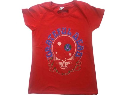 GRATEFUL DEAD - SPACE YOUR FACE & LOGO (GIRLIE) - TRIKO