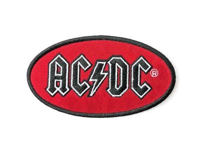 AC/DC - OVAL LOGO - NÁŠIVKA