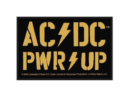 AC/DC - PWR-UP - NÁŠIVKA